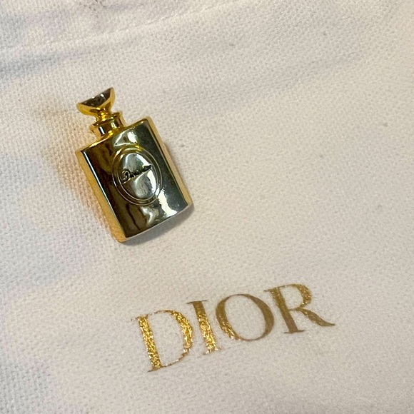 Christian Dior Vintage Perfume Bottle Pin Brooch - Picture 1 of 5